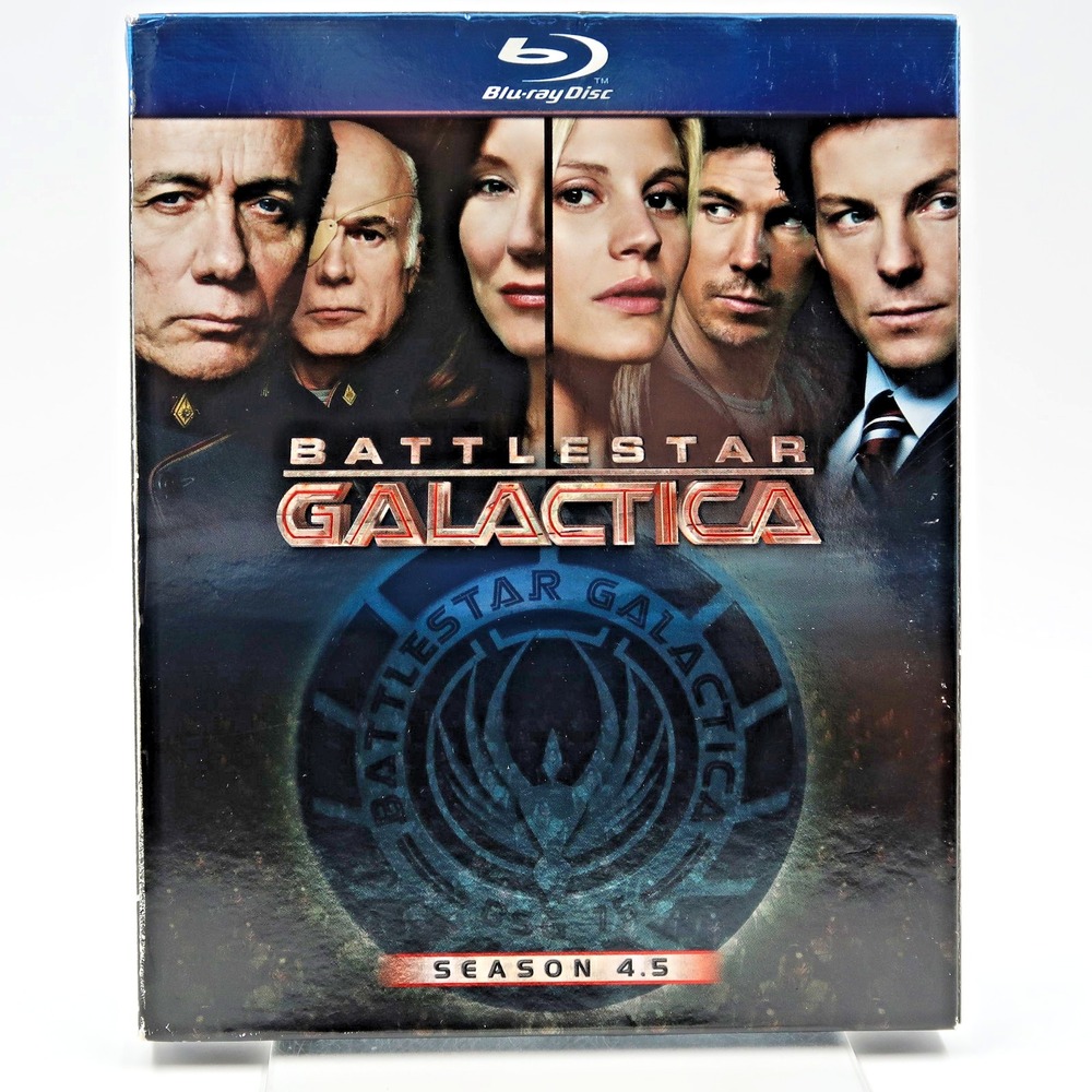 Battlestar Galactica Season 4.5 Blu-ray Olmos McDonnell Sackhoff 2009 Sci-Fi